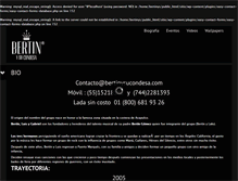 Tablet Screenshot of bertinysucondesa.com